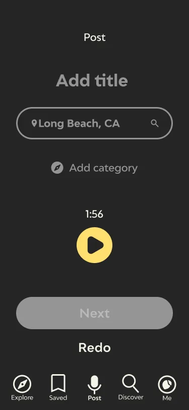 Limon app — Post details